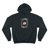 cat themed champion hoodie cute 