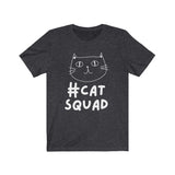 Heather gray cat shirt