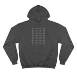 Cat search word puzzle hoodie