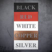 Wall Art different metal colors 
