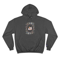 Cat hoodie gift idea for cat lovers champion sweatshirt