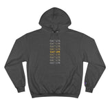 Cat Life Funny Cute Unisex Champion Hoodie
