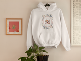 Adorable cat design sweatshirt hoodie