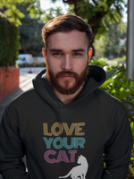 Love Your Cat Funny Cute Unisex Champion Hoodie